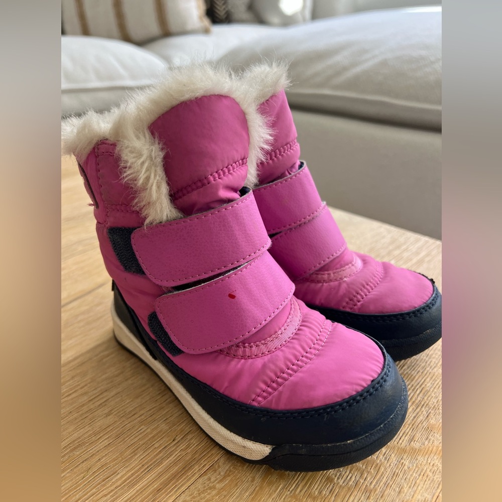 Sorel Whitney II Faux Fur Toddler Girls Waterproof Snow Boots